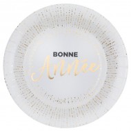 10 Assiettes "Bonne Année", ø 22,5cm