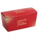 5 Ballotins „Joyeuses fêtes“ 125gr rot