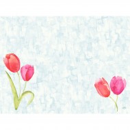 10 set da tavola Painted Tulips 30x40cm