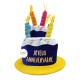 Cappello compleanno" joyeux anniversaire"