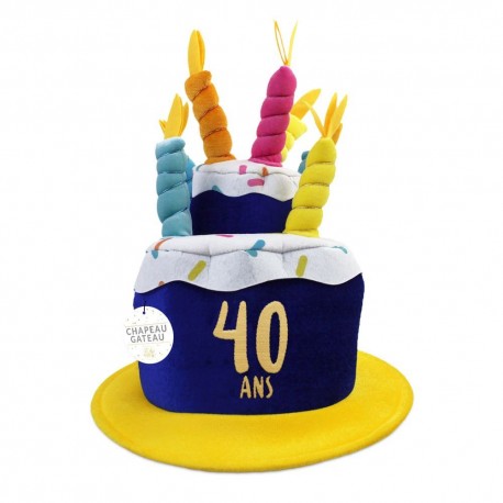 Cappello compleanno" 40 ans"