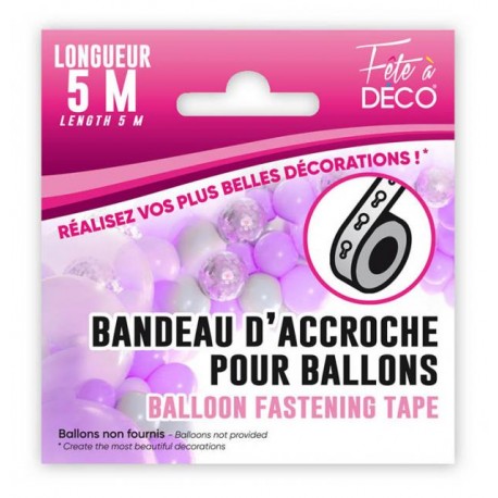 Bandeau d'Accroche pour Ballons 5 mètres