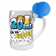 1 Chope Klaxon "20 ans"