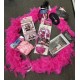 Festive Tabletop Photo Booth Kit, Fuchsia, 8 Stück