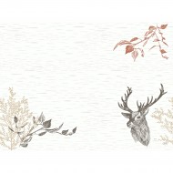 100 sets da tavola Wood & Deer 30x40cm