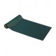 CHEMIN DE TABLE VELOURS COTELE VERT DORE 28CM X 3M