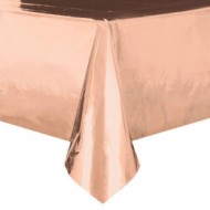 Nappe PE 137 x 274 cm RoseGold Metal