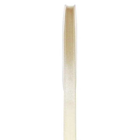 Ruban satin Blanc - largeur 6mm longueur 25m