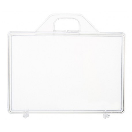 Boîte valise transparente