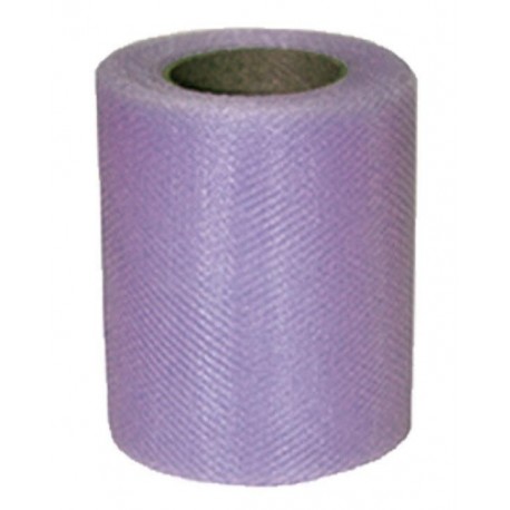 Rotolo di tulle 8 cm x 20 m, viola