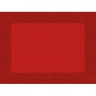 100 set in carta rosso Linnea 30x40 cm