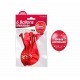 Bustina Palloncino Metallizzato Joyeux Anniversaire, rosso