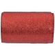 1 nastro Bolduc rosso glitter, 25m x 10mm