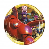 8 Piatti Big Hero 6, ø 22 cm