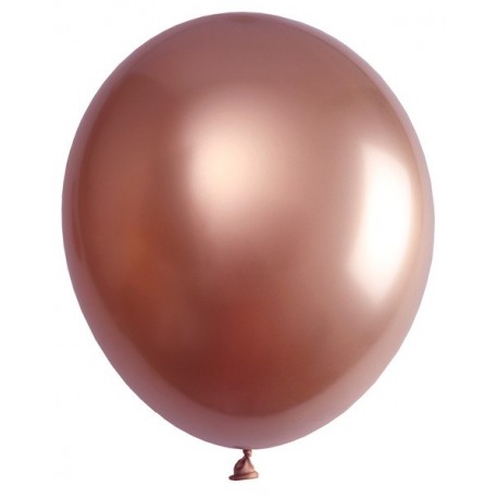 6 Metallballons Ø 30cm, Latex