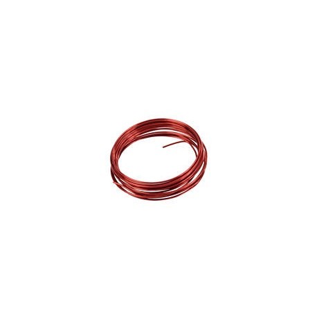 Vendita Filo di Alluminio Rosso 2mm - 6mt 