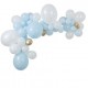 Arch kit di 57 palloncini babyblue